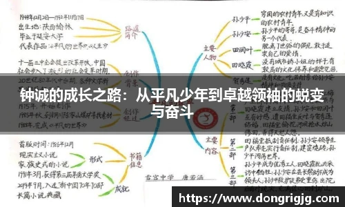 钟诚的成长之路：从平凡少年到卓越领袖的蜕变与奋斗
